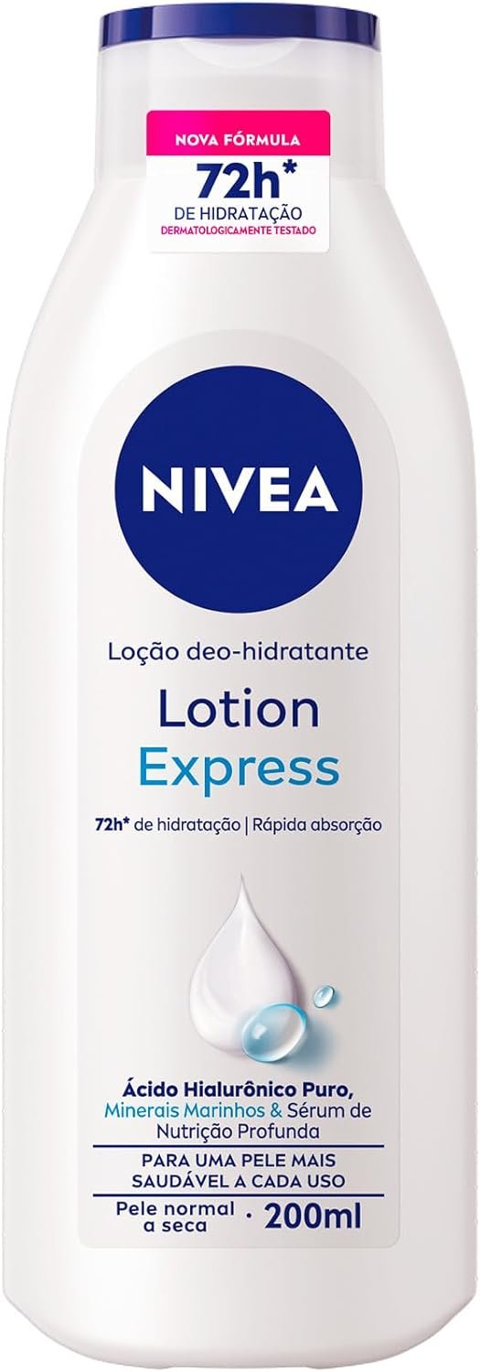 NIVEA Loção Hidratante Corporal Lotion Express 200ml